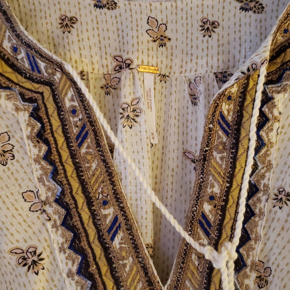 Free People, Boho Top!! EUC!! - Picture 4 of 7